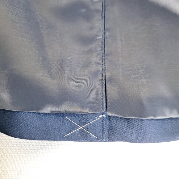 NWT Talbots career core, navy blue wool blazer plus size 16. - Picture 7 of 9